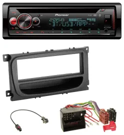 Автомагнитола Pioneer CD, DAB, Bluetooth, USB для Ford C‑Max/Focus/Galaxy (с 2007)