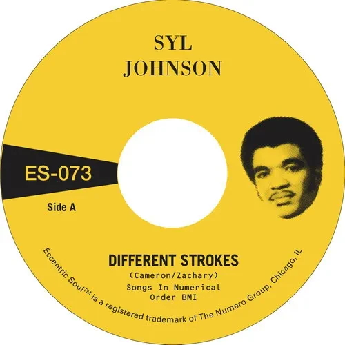 Виниловая пластинка Sly Johnson - Different Strokes / Is It Because I'm Black [New 7" Vinyl] Colored