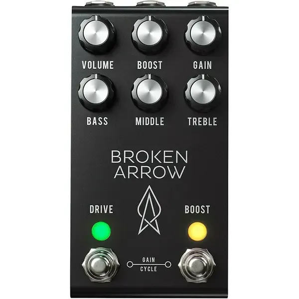 Педаль эффектов для электрогитары Jackson Audio Broken Arrow v2 Overdrive Effects Pedal Black