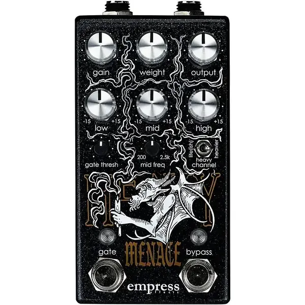 Педаль эффектов для электрогитары Empress Effects Heavy Menace Distortion