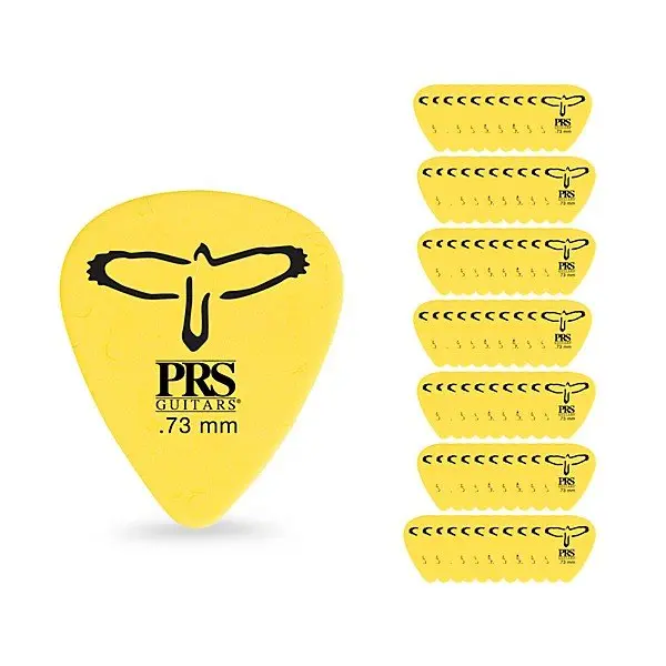 Медиаторы PRS Delrin Picks, Yellow, 0.73 мм, 72 штуки