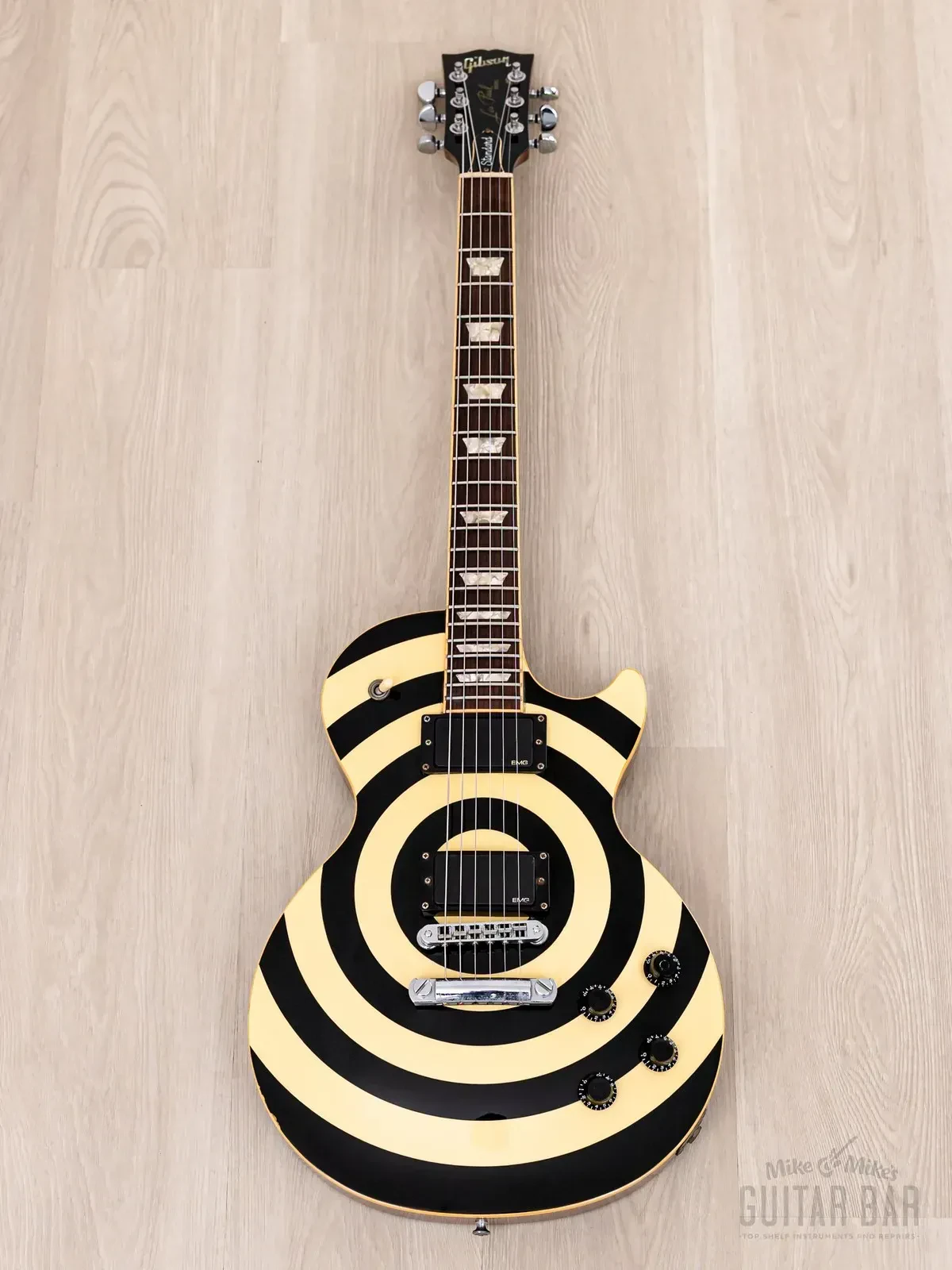 Электрогитара Gibson Limited Edition Les Paul Standard Zakk Wylde HH Bullseye w/case USA 1996
