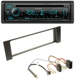 Автомагнитола для Audi A4 (B6, 2000–2004) Kenwood Bluetooth, DAB, CD/MP3, USB