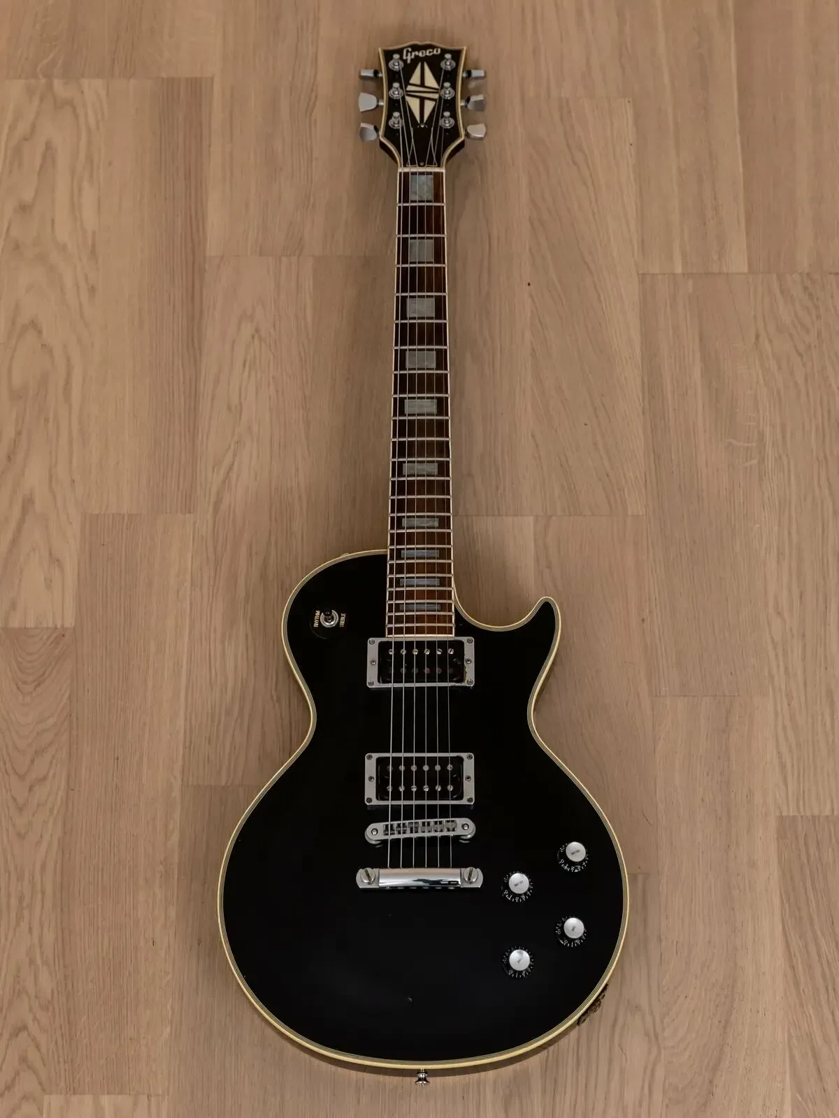 Электрогитара Greco JS-600 John Sykes Special Rock Ebony Japan 1990