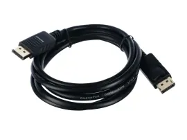 00-00027495 Кабель DisplayPort (m)-DisplayPort (m) 1.8м ПВХ ver.1.3, черный, в пакете, GoPower