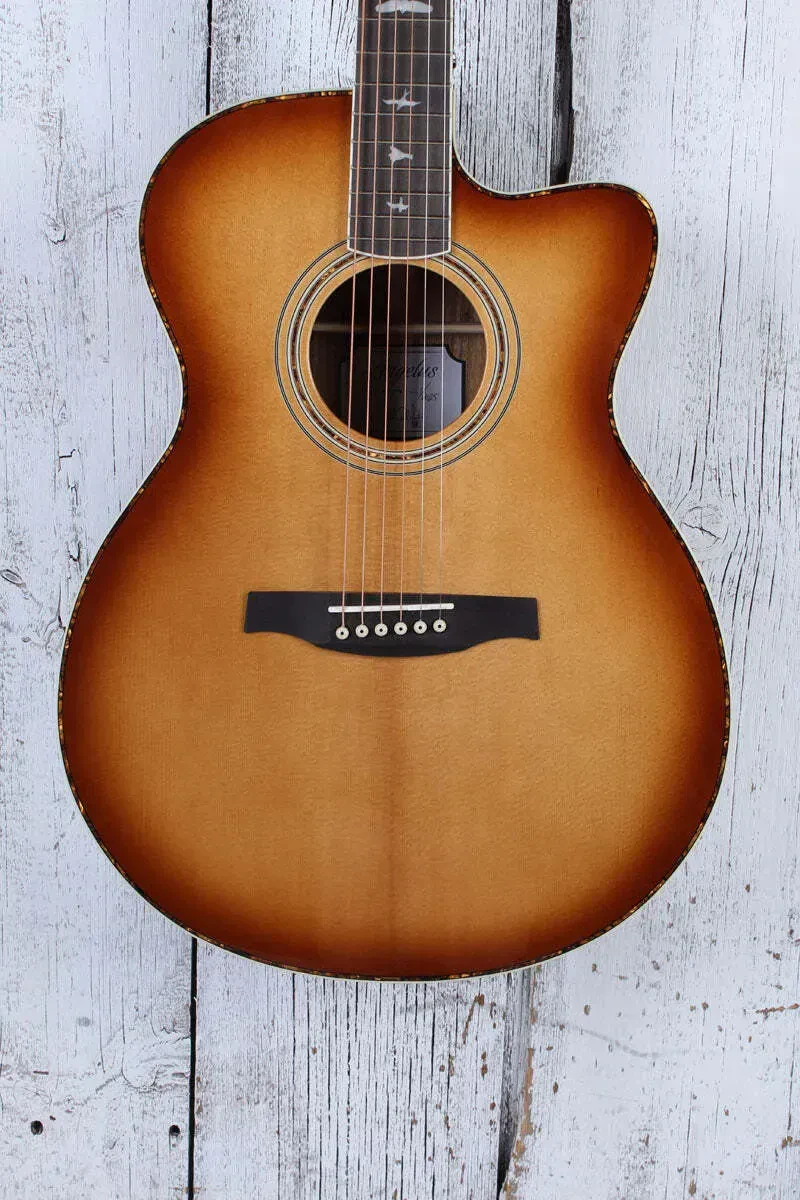 PRS Angelus SE A40E Acoustic Electric Guitar Tobacco Sunburst w Hardshell Case