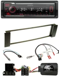Kenwood Lenkrad Bluetooth USB DAB Autoradio für Audi A3 A6 2000-2004