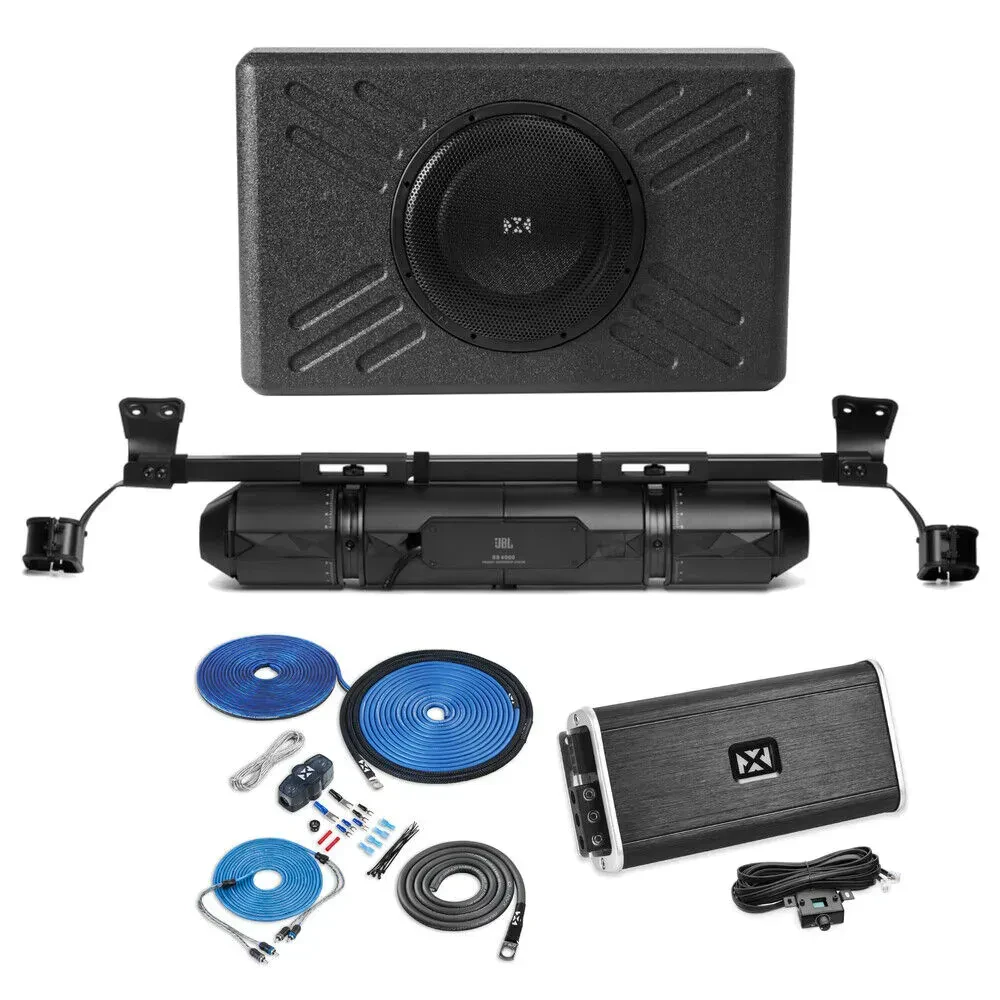 Сабвуфер пассивный NVX FRDBRO18808K 12" (набор) для Ford Bronco 2021–2023 с саундбаром и усилителем