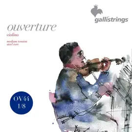 Струны для скрипки 1/8 Galli Strings OV44 серия Ouverture
