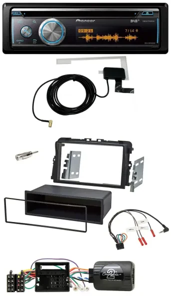 Pioneer Bluetooth DAB Lenkrad USB CD Autoradio für Opel Vivaro Combi Kasten 2011