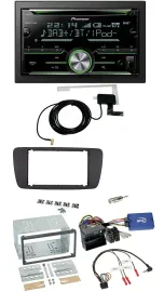 Pioneer CD USB Lenkrad Bluetooth 2DIN DAB Autoradio für Seat Ibiza ab 08 azabach