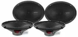 4) Rockford Fosgate R169X2 260W 6x9" 2 Way Car Coaxial Speakers Bundle Package
