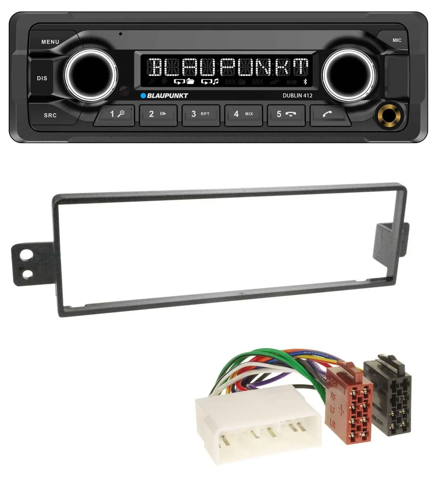 Blaupunkt MP3 Bluetooth USB AUX Autoradio für SsangYong Rexton