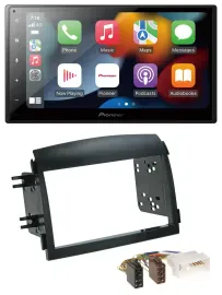 Pioneer DAB Bluetooth 2DIN USB MP3 Autoradio für Hyundai Sonata NF 2005-2008