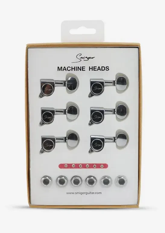 Колки гитарные Smiger STA-15A-CR Chrome