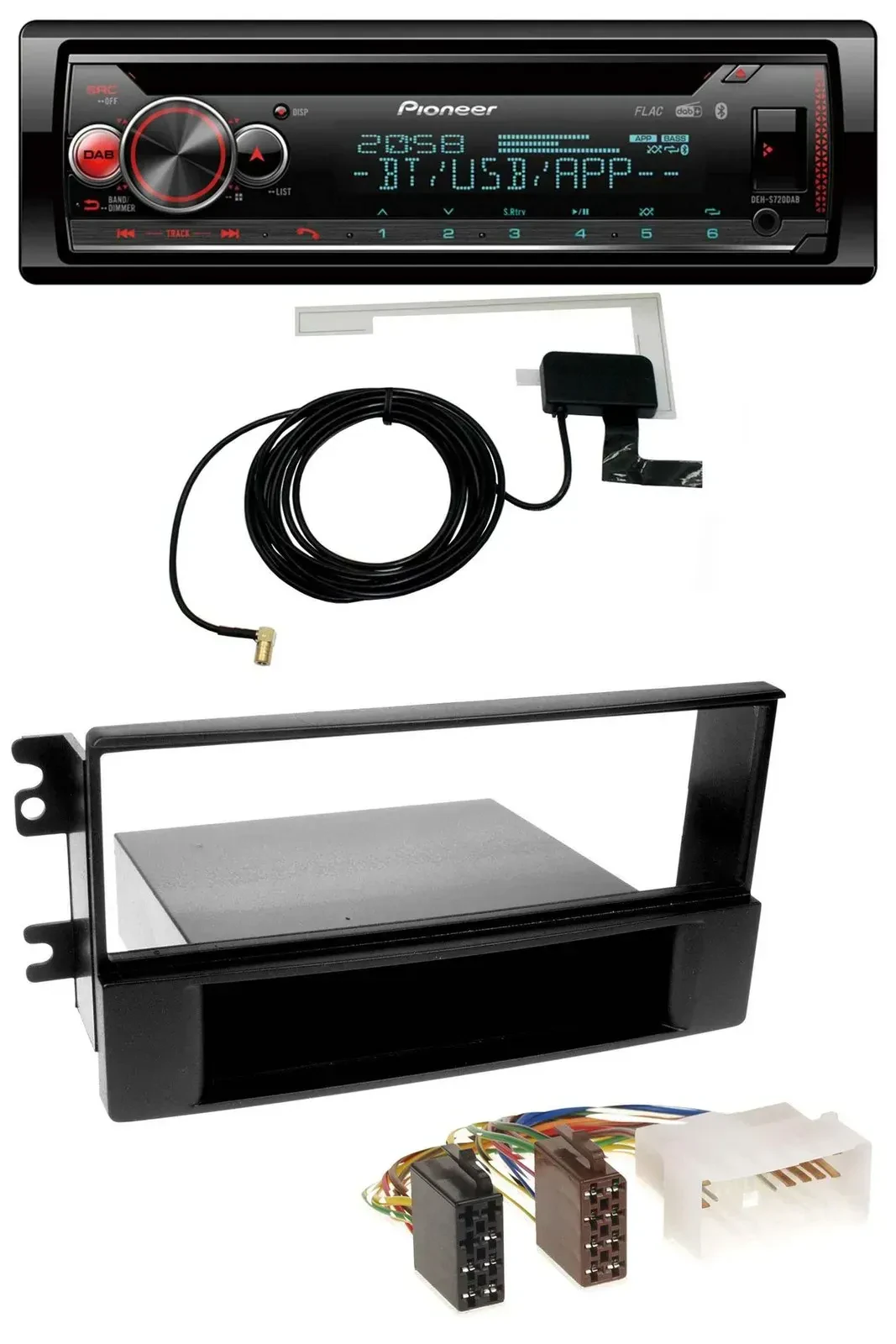 Автомагнитола для Kia Sportage Pioneer DAB CD MP3 USB Bluetooth