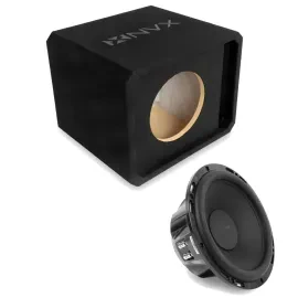 Сабвуфер пассивный для морского применения NVX NE101P_RM110D2B 10", корпус slot ported, 3/4" MDF