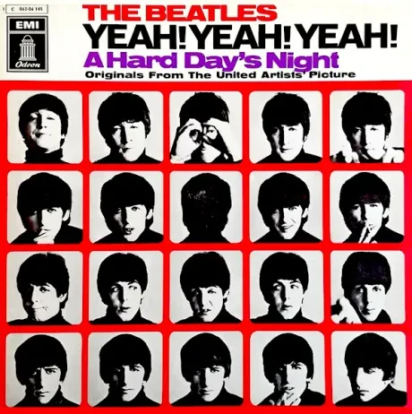 THE BEATLES - Yeah! Yeah! Yeah! - A Hard Day's Night - Originals From The United Artists Picture (LP , Used)