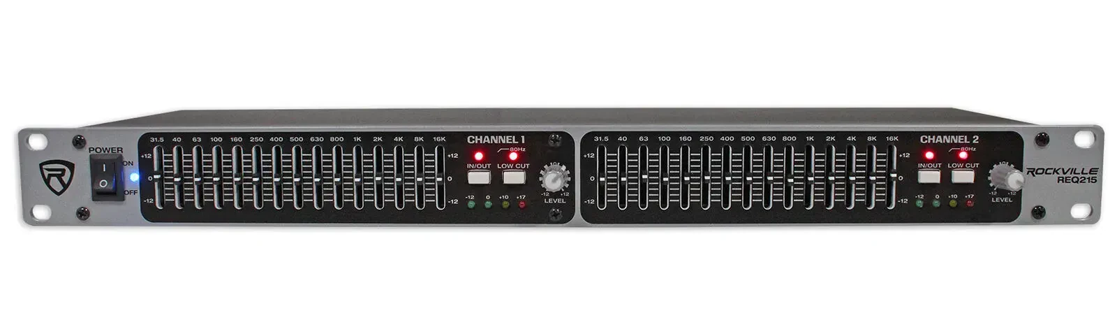 Студийный графический эквалайзер Rockville REQ215
