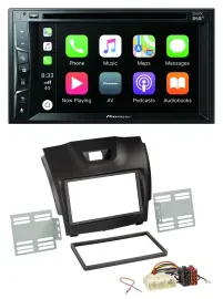 Автомагнитола для Isuzu D-Max (с 2012) Pioneer 2-DIN, MP3, USB, DVD, Bluetooth, DAB, темно-серая