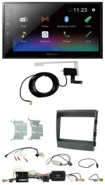 Pioneer DAB Lenkrad Bluetooth 2DIN USB Autoradio für Porsche Panamera 2009-2016