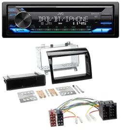JVC Bluetooth MP3 USB DAB CD Autoradio für Peugeot Boxer Citroen Jumper Fiat Duc