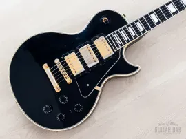 1981 Gibson Les Paul Custom Black Beauty 3 Pickup w/ Tim Shaw & T Tops, Case