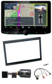 Автомагнитола для Citroen C3/C2/Berlingo Kenwood 2DIN, Bluetooth, DAB, TMC, USB, навигация