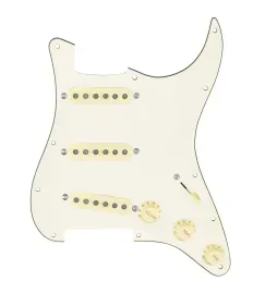 920D Custom Vintage American Loaded Pickguard for Strat With Aged White Picku...