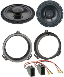 Dietz 85Watt 16,5cm 2-Wege Lautsprecher für Toyota Yaris 1999 2003 Fronttür Heck