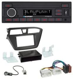 Blaupunkt MP3 AUX USB 1DIN Autoradio für Hyundai i20 (2014-2020)