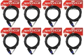 Спикерный кабель Rockville RCTS1610 Black 3 м (8 штук)