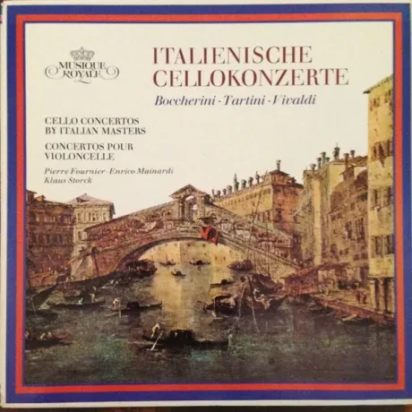 BOCCHERINI - Italienische Cello-Konzerte (LP , Used)