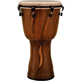 Pearl Top Tuned Djembe with Seamless Synthetic Shell 14" Artisan Weathered Oak