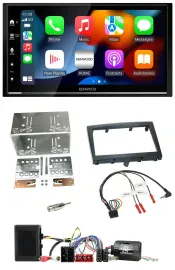 Kenwood DAB USB Bluetooth 2DIN Lenkrad Autoradio für Porsche Boxster 911 Cayman