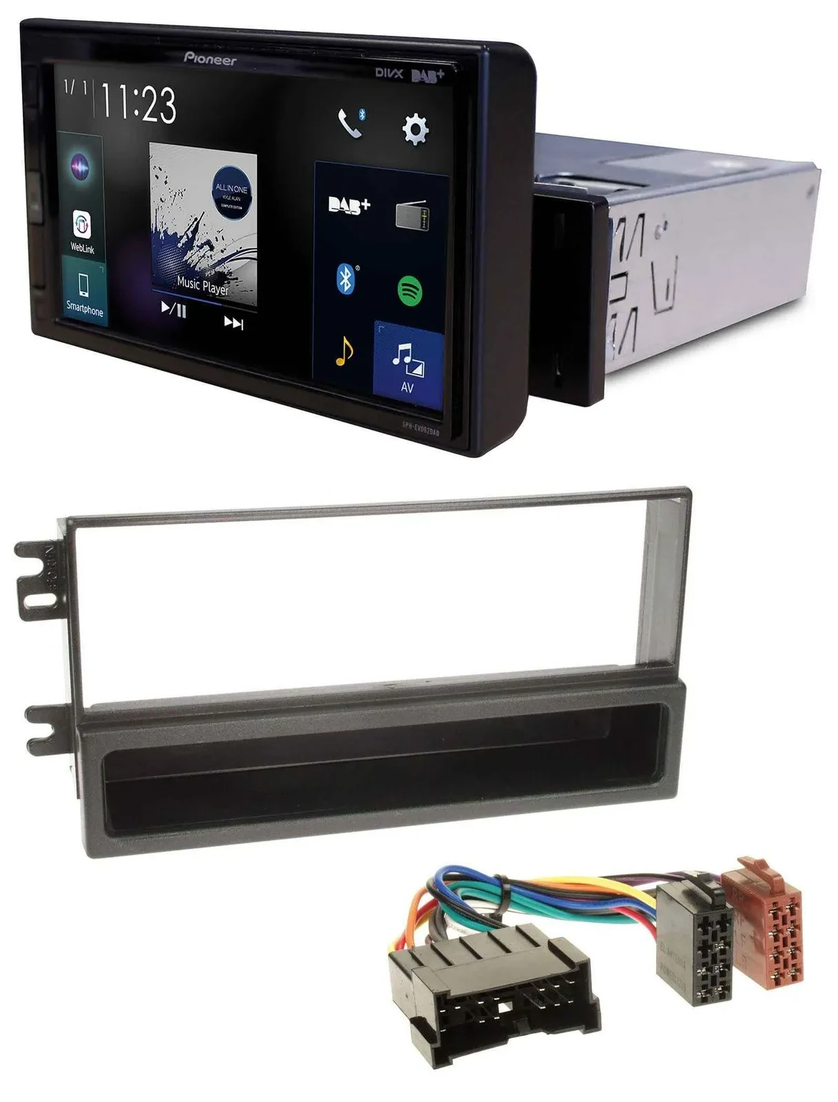 Pioneer DAB MP3 Bluetooth USB Autoradio für Kia Sorento (2002-2006)