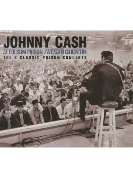 JOHNNY CASH - At San Quentin / At Folsom Prison. 2 Classic Prison Concerts (2CD)