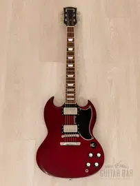 Электрогитара Edwards E-SG-90 LT2 SG HH Heritage Cherry w/gigbag Japan 2011