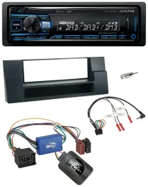 Alpine USB Bluetooth DAB Lenkrad Autoradio für BMW 5er E39 96-04 Aktivsystem Abl