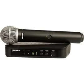 Микрофонная радиосистема Shure BLX24 Handheld Wireless System With PG58 Capsule Band H10