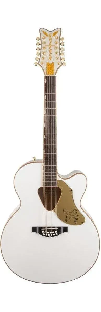 Gretsch G5022CWFE-12 White Falcon 12 String Cutaway Acoustic Electric Guitar