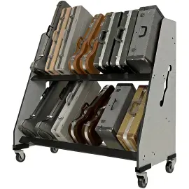 A&S Crafted Products Band Room Trombone Case Storage Rack
