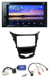 Pioneer Bluetooth 2DIN USB DVD DAB Lenkrad Autoradio für SSangYong Korando ab 13