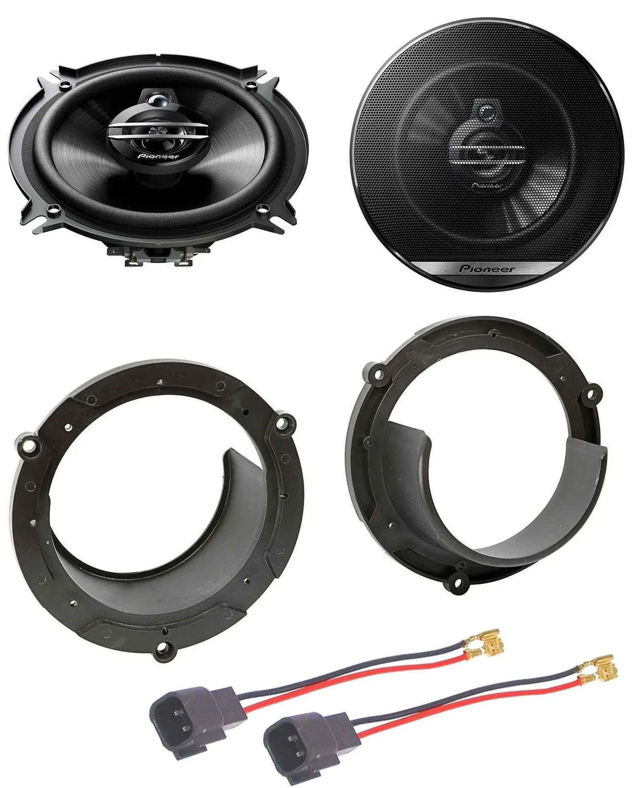 Автодинамики для Mazda 2 Pioneer 13 см (5.25"), 3-полосные, 250W