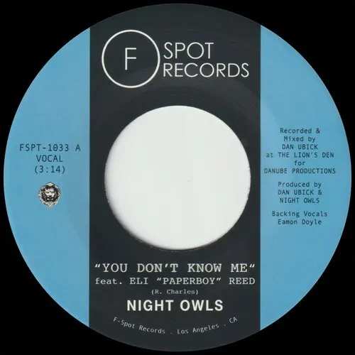 Виниловая пластинка Night Owls - You Don't Know Me B/w If You Let Me [New 7" Vinyl]