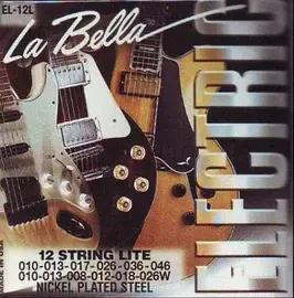 Струны для 12-струнной электрогитары La Bella EL-12L Electric 10-46
