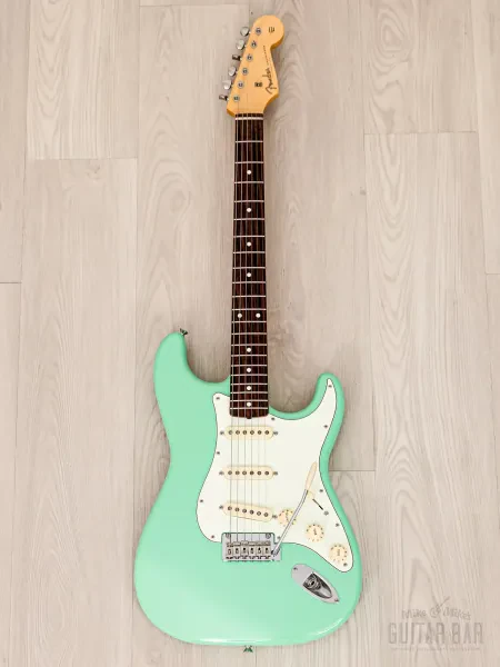 Электрогитара Fender Hybrid 60s Stratocaster FSR SSS Surf Green w/gigbag Japan 2020