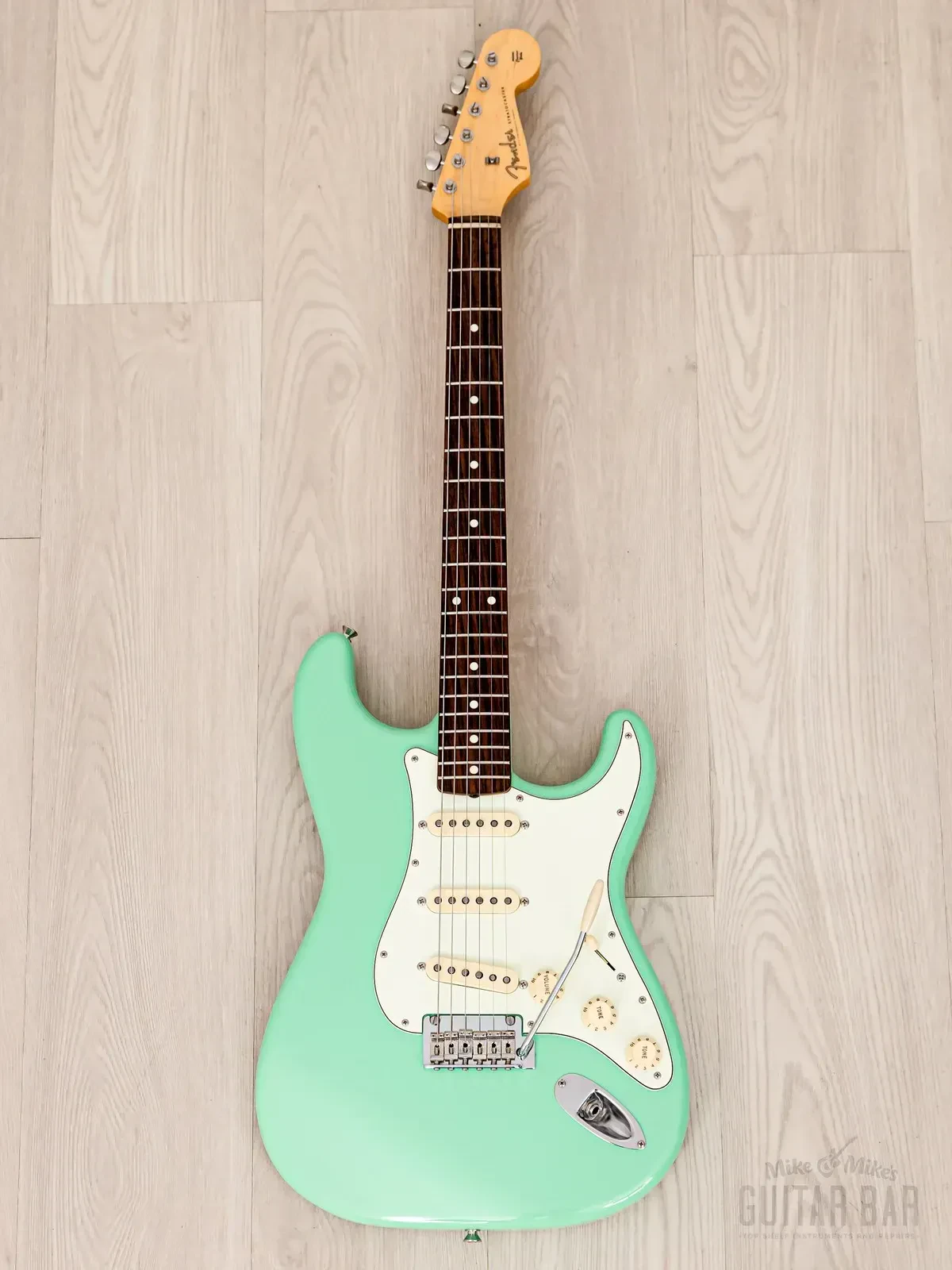 Электрогитара Fender Hybrid 60s Stratocaster FSR SSS Surf Green w/gigbag Japan 2020