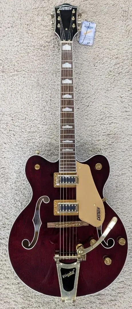 Gretsch G5422TG Classic Electromatic Hollow-Body Guitar w/Bigsby, Walnut Stain