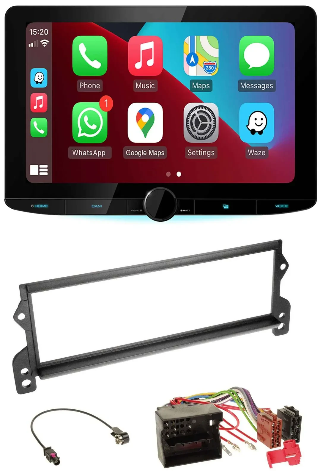 Kenwood MP3 USB DAB Bluetooth Autoradio für Mini (ab 2003, MOST)